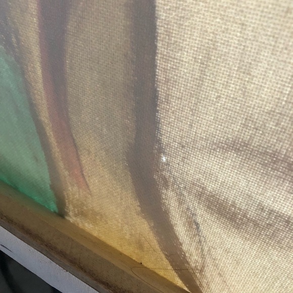 36”x36” Oil on Canvas Octopus Couture Original Art - Picture 12 of 12